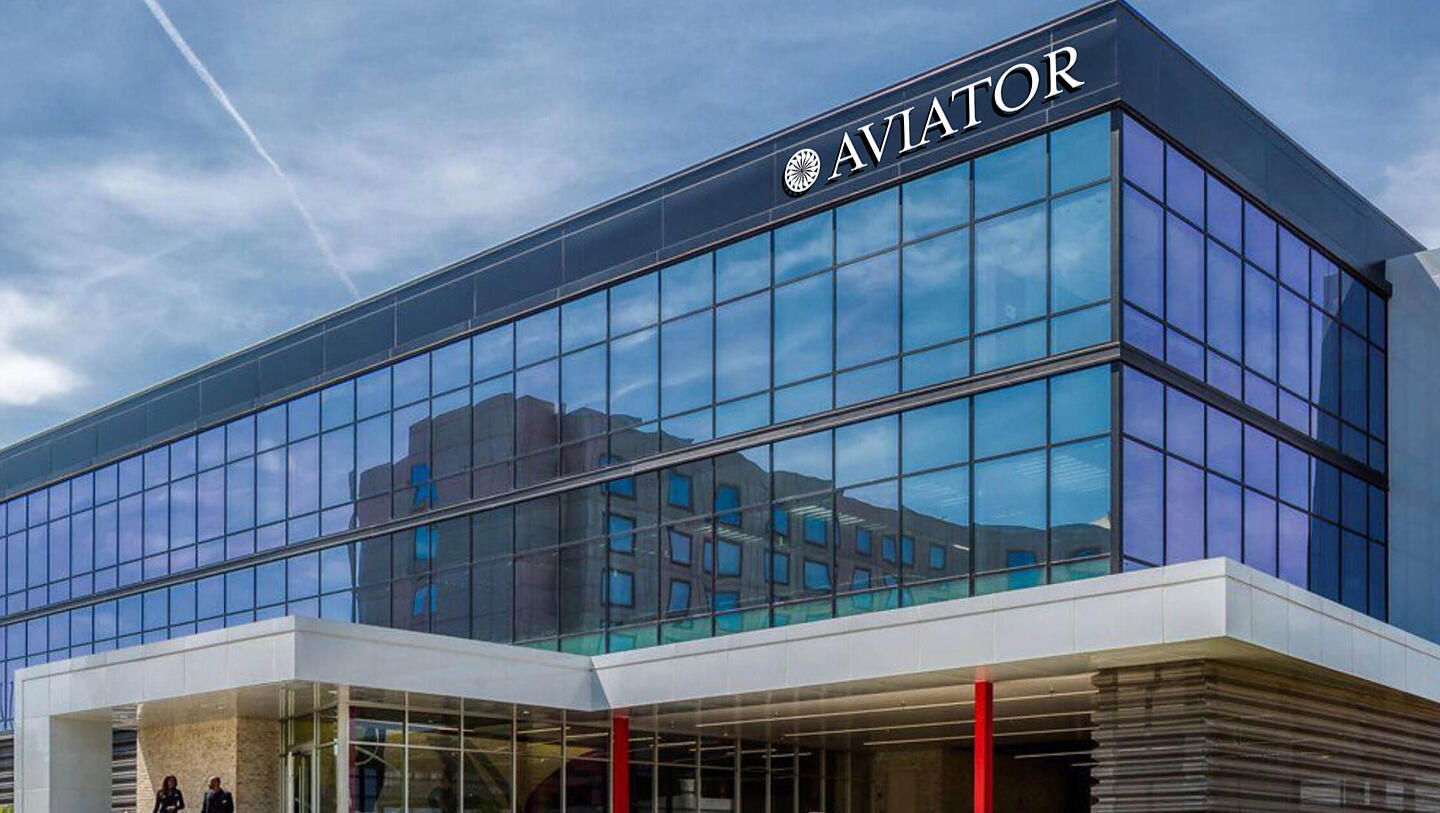 The Aviator building at 4130 Skytrain Way, College Park, GA